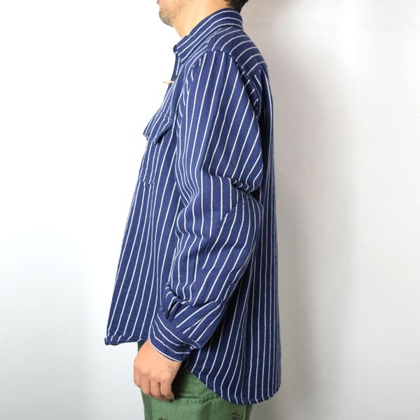 ALCARZA アルカルザ 2025FWモデル入荷 ヘビーネルストライプワーク