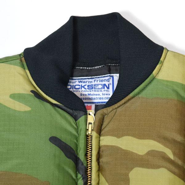 DICKSON ディクソン RIPSTOP VERTICAL VEST ベスト 迷彩柄