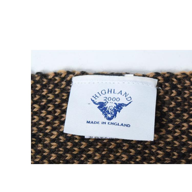 HIGHLAND2000 ハイランド2000 British Wool LP Scarf ブリティッシュ