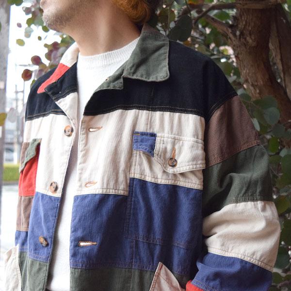 ink リメイク コーデュロイジャケット IMPRESTORE インプレストア David 20W courduroy Rainbow Lake