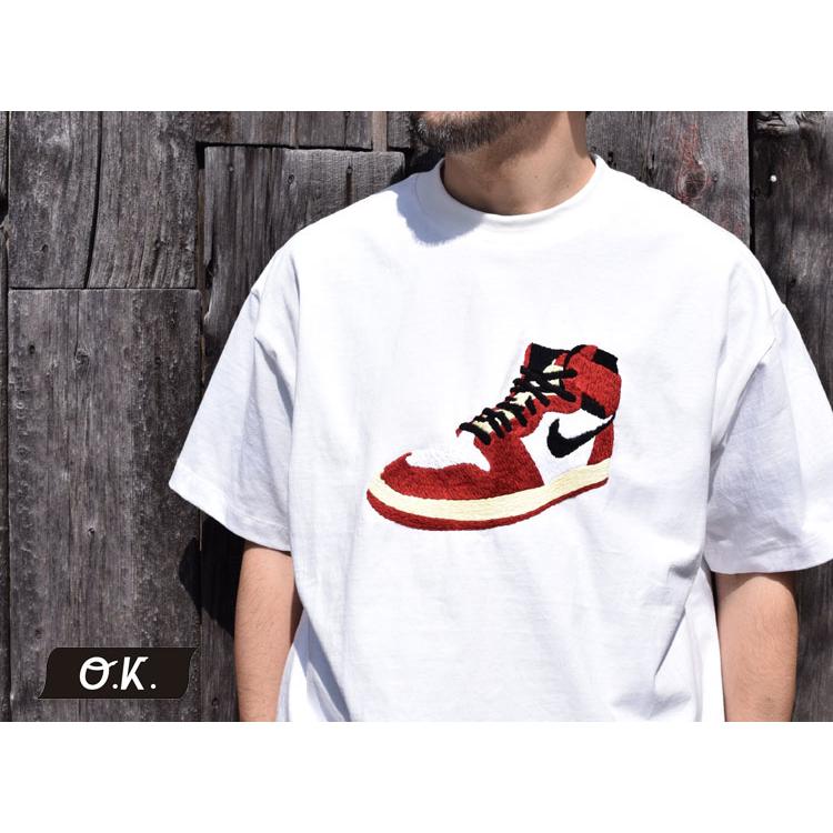 最終お値下げ Joey Tシャツ クラゲTシャツ 今昔 KJ-26013 和柄 和風 狐 きつね キツネ 刺繍