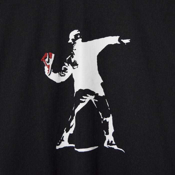 O.K. o.k. オーケー AJ1 feat. Banksy L/S TEE ロンT 15時までの O.K. o.k. オーケー AJ1 feat. Banksy L/S TEE ロンT 15時までの