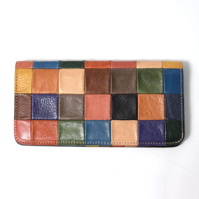 Damasquina ダマスキーナ PATCHWORK OLD WALLET LARGE パッチワーク 