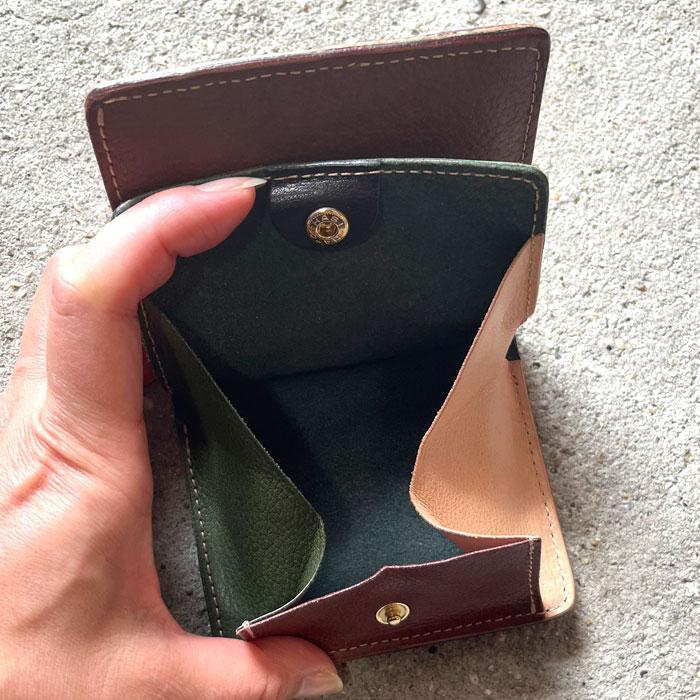 Damasquina ダマスキーナ BLOCK PATCHWORK OLD MINI WALLET ブロック 