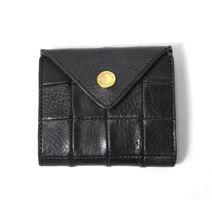 Damasquina ダマスキーナ PATCHWORK TRIANGLE MINI WALLET パッチ 