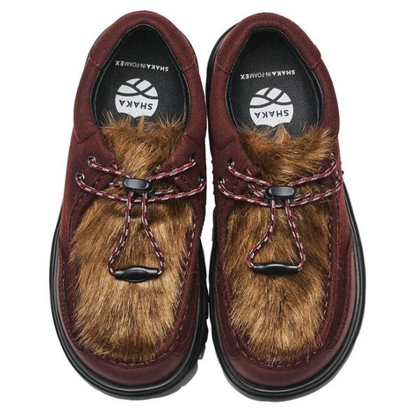 値下済☆美品　今期新作　SHAKA ファー付きチロルモックシューズ 2025AW SHAKA（シャカ） SHAKA 2025秋冬 入荷!! TRAIL TYROL FUR MOC EX