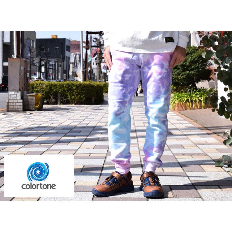 カラートーン colortone パンツ Tie-Dyed Joggers タイダイジョガーズ スウェットパンツ SS8999｜rusty-to-shine｜04