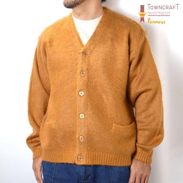 TOWNCRAFT（タウンクラフト） TOWN CRAFT SHAGGY COLOR CARDIGAN