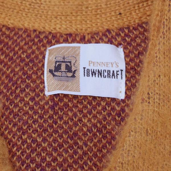 TOWNCRAFT（タウンクラフト） TOWN CRAFT SHAGGY COLOR CARDIGAN 