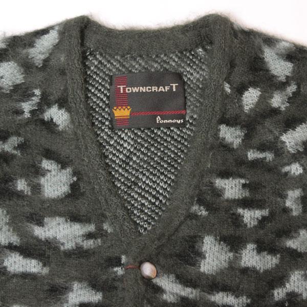 TOWN CRAFT （タウンクラフト）シャギージャケット TOWNCRAFT（タウンクラフト） TC24F01000 シャギーカラー カーディガン