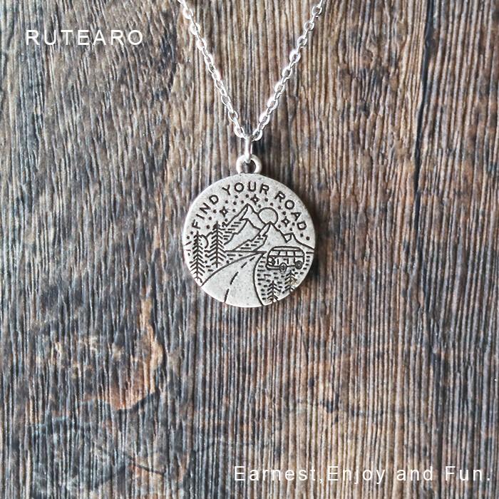 ネックレス メンズ アウトドア プレゼント アクセサリー シルバー アメカジ 英語 レディース アンティーク調 Rupd0004y59p7d Rutearo ルテアロ 通販 Yahoo ショッピング