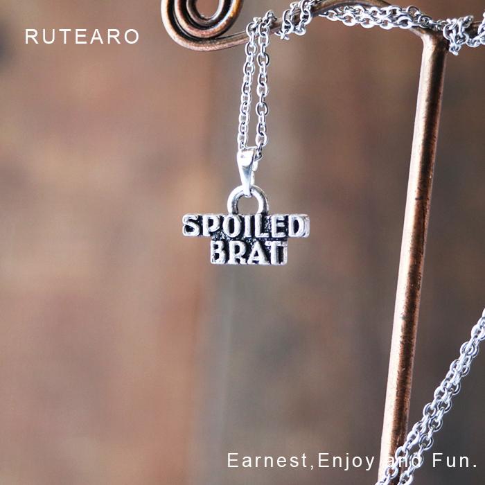 メンズネックレス レディースペンダント カジュアル シンプル 字 アクセサリー 子供 大人 Rupd0005y16p7d Rutearo ルテアロ 通販 Yahoo ショッピング