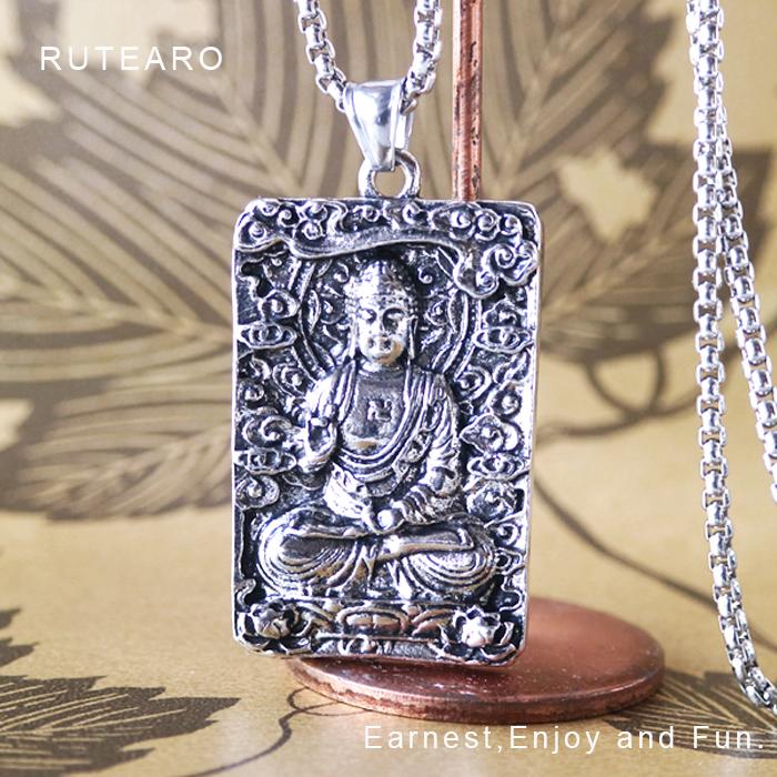 仏像 大仏 ネックレス ペンダント メンズ レディース 和風 グッズ 雑貨