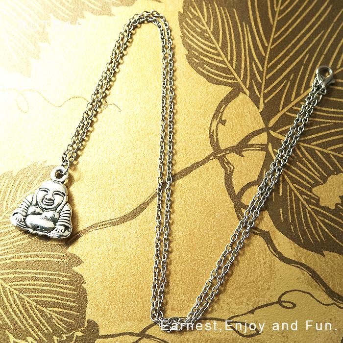 厄除け お守り ネックレス ペンダント 開運 布袋尊 七福神 グッズ 幸運