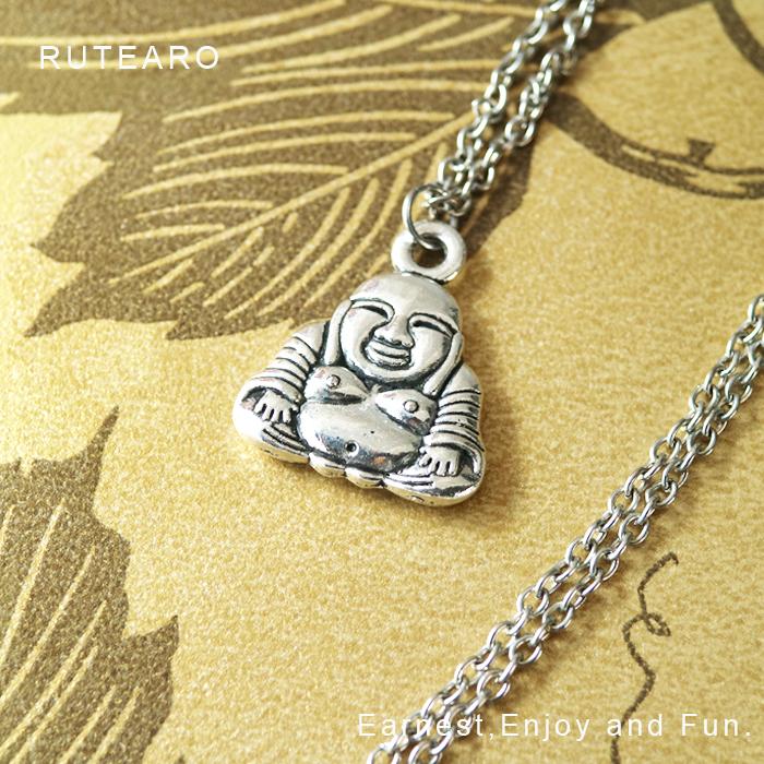 厄除け お守り ネックレス ペンダント 開運 布袋尊 七福神 グッズ 幸運