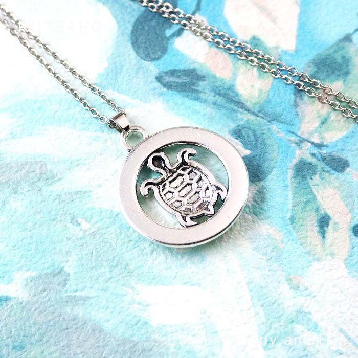ネックレス レディース お守り 亀 動物 シルバー かめ プレゼント タートル ペンダント 英語 幸運 Rupd0007y38p7d Rutearo ルテアロ 通販 Yahoo ショッピング