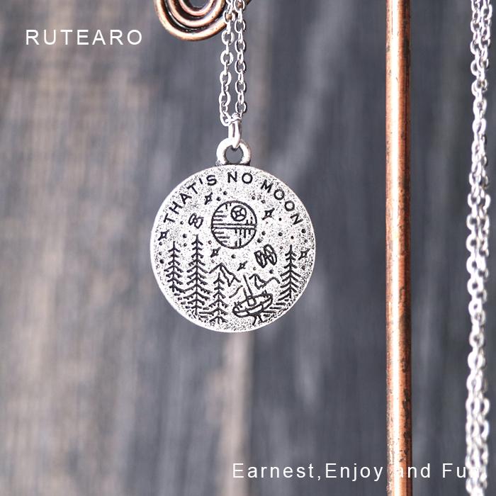 ネックレス メンズ レディース プレゼント UFO アウトドア キャンプ