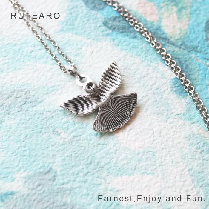 アンティーク　エンジェル　ペンダント　ネックレス　天使 選べる2種類 天使 ネックレス シルバー925 ペンダント