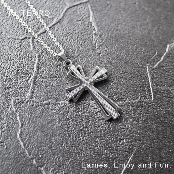 最大43%OFFクーポン クロス シルバー ネックレス メンズ レディース