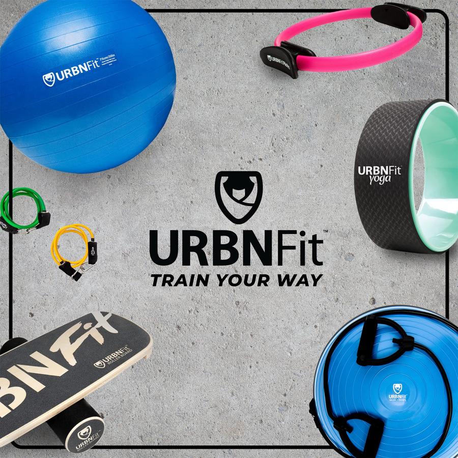 ビール URBNFit バランスボード トレーナー - 木製ウォブルバランスボード コアの安定性 筋力トレーニング 柔軟性 - ウォブルボード デスクやホームジムでのエクササイ