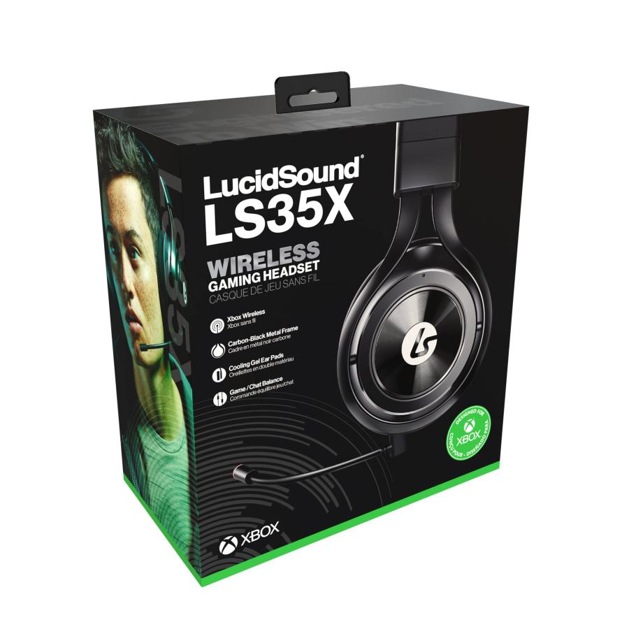 売り尽 LucidSound LS35X Wireless Surround Sound Gaming Headset - Officially Licensed for Xbox One - Works Wired with PS4， PC， Nintendo Switch， Mac， iOS and A