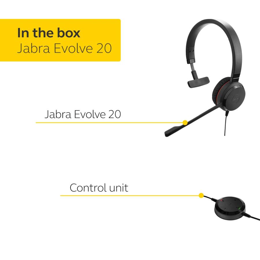 通販公式店 Jabra Wired Headset for Unspecified - Black