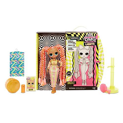 売り日本 L.O.L Surprise O.M.G. Lights Dazzle Fashion Doll with 15 Surprises