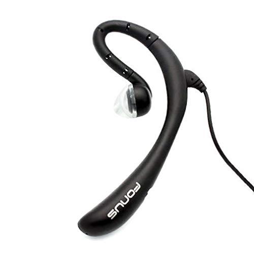 返品送料無料 Wired Mono Headset Earphone w Mic Headphone 3.5mm for Moto G Power (2020)， Single Earbud Hands-Free Microphone Over-The-Ear Compatible with Motorola M