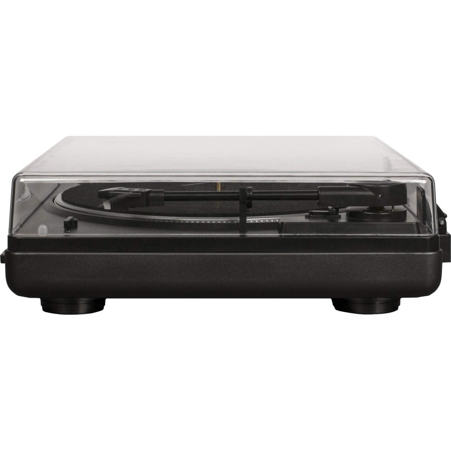 高評価！ Crosley T400D-BK Fully Automatic Bluetooth 2-Speed Turntable Record Player with Built-in Preamp， Black