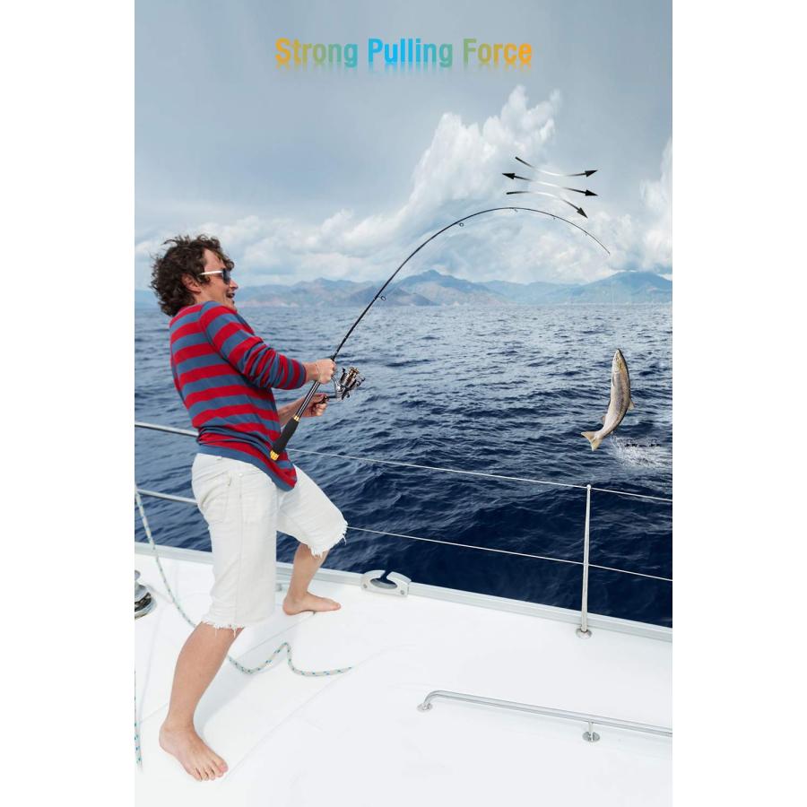 直営の公式通販サイト LineRike Fishing Rod and Reel Combo， Carbon Fiber Telescopic Fishing Pole with Spinning Reel， Fishing Line， Fishing Lures， Carrier Bag Travel Fishing