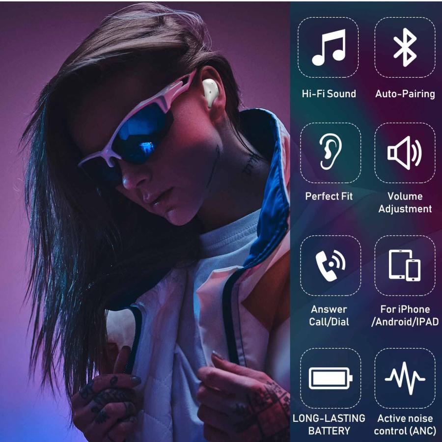 ハイクオリティな商品 Urbanx Street Buds Live True Wireless Earbud Headphones for Huawei P40 Pro+ - Wireless Earbuds w/Active Noise Cancelling - (US Version with 　) - Whit