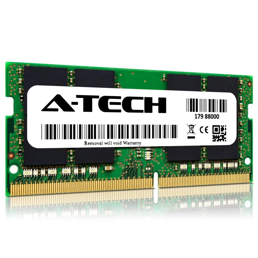 【今日の超目玉】 A-Tech 16GB RAM 交換用 Samsung M471A2K43BB1-CPB | DDR4 2133MHz PC4-17000 2Rx8 1.2V SODIMM 260ピン メモリモジュール