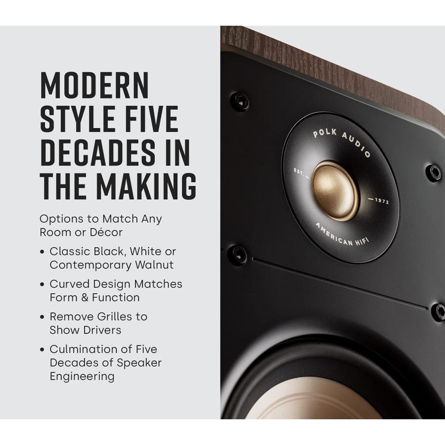 新品未使用！ ポークオーディオ POLK AUDIO SIGNATURE ELITE ES10 サラウンドスピーカー ブラウン ES10BRN（2台1組） 【7447765287】(26864円)
