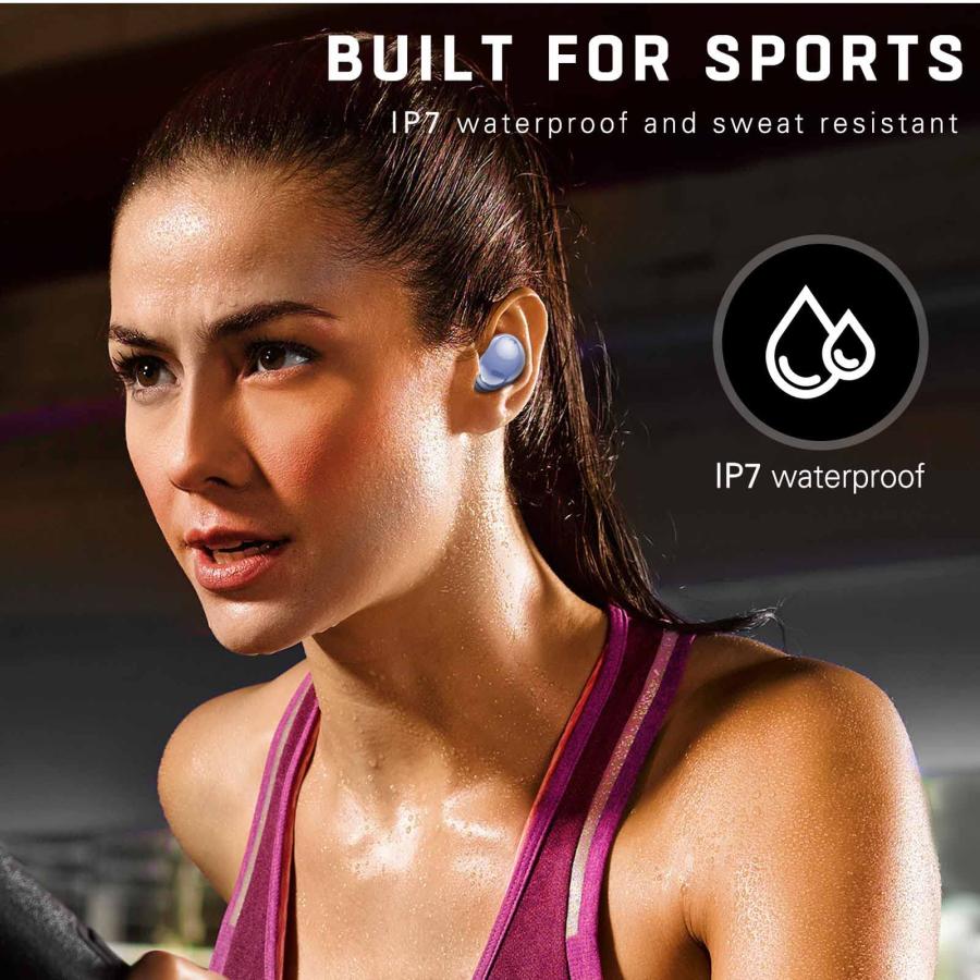 半額商品 UrbanX Street Buds Pro Bluetooth Earbuds for Honor 30 Pro+ True Wireless， Noise Isolation， Charging Case， Quality Sound， Water Resistant (US Version)