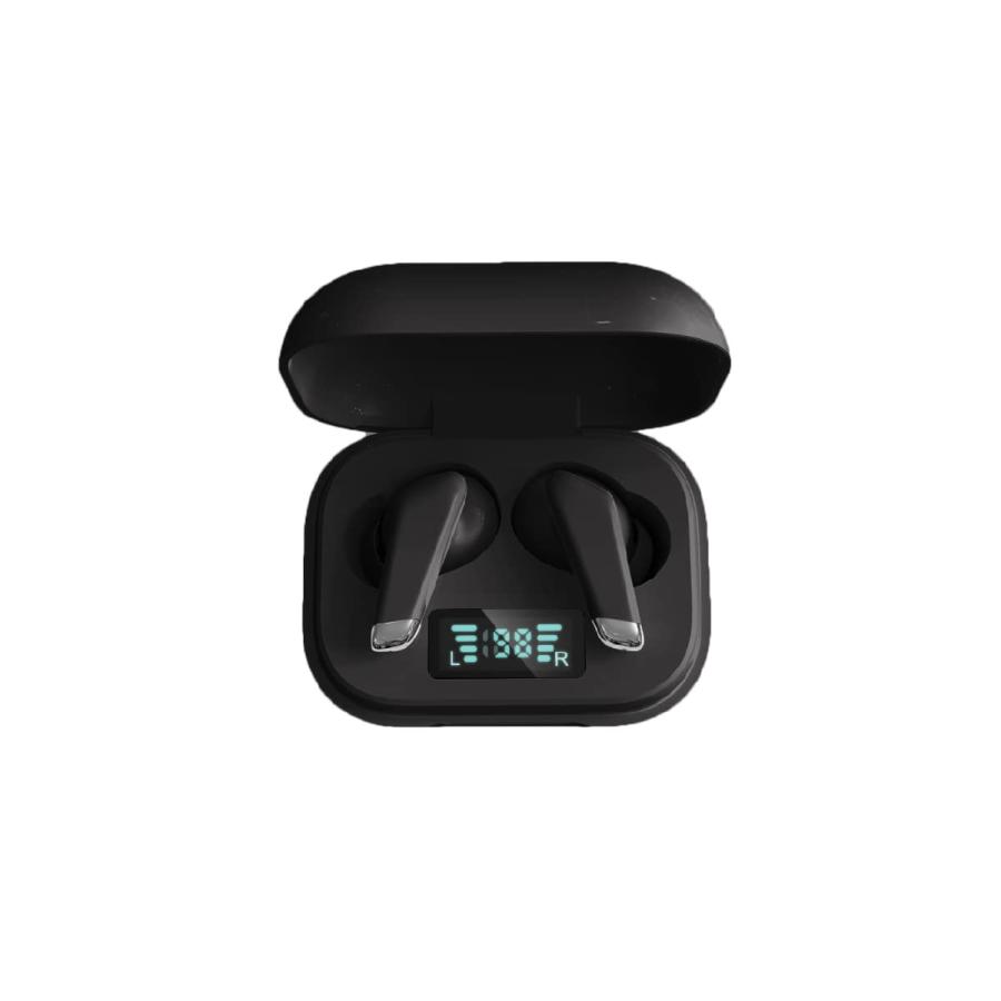 お値打ち Gabba Goods TrueBuds Air True Wireless TWS Earbuds with Battery Life Indicator Charging case for Bluetooth Ear Buds (Black)