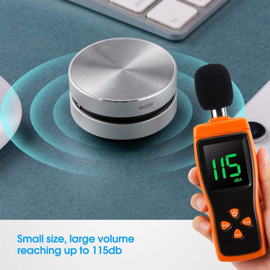 魅了 Splenssy Wirelessly BT Mini Speaker Bone Conduction Wireless， Stereo Bass Sound Creative Portable Speaker Mini Size Music Player Built-in Mic Sound Bo