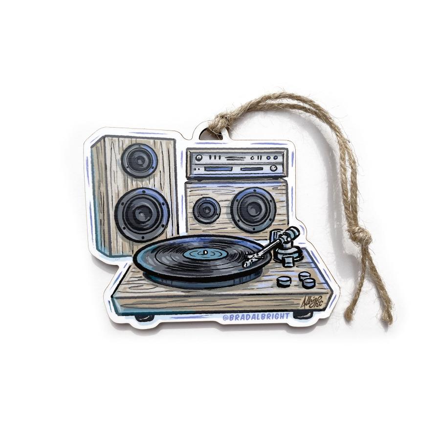 売り人気 Record Player Christmas Ornament - Audiophile HiFi Turntable Gift