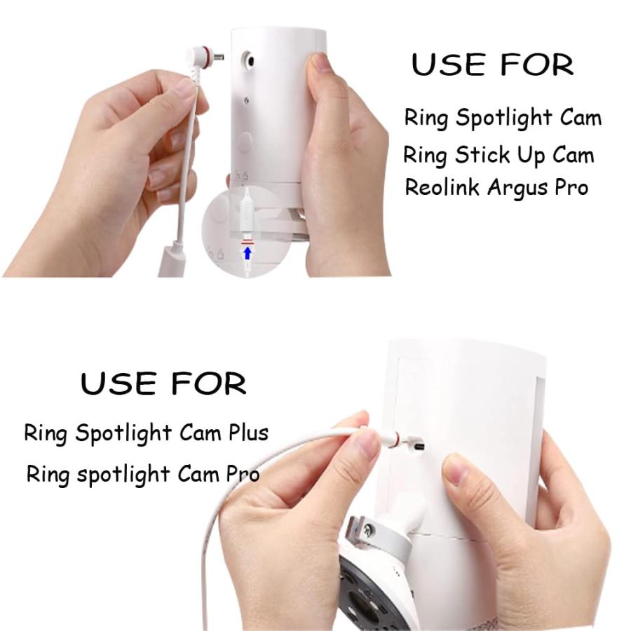 リングカメラ ソーラーパネル ソーラーバッテリー充電器 Ring