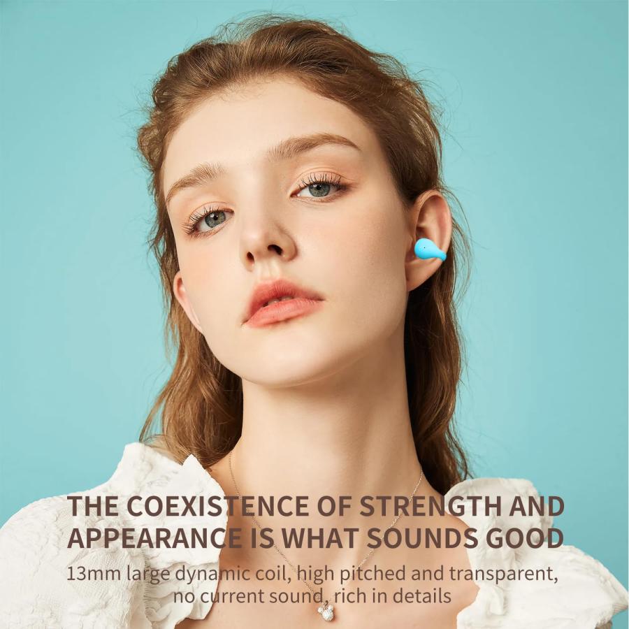 アウトレット大阪 Togetface Open Ear Clip Headphones Bluetooth 5.3 Wireless Earbuds with Charging Case，IPX5 Waterproof Earbuds Sport， Suitable for Kids and Adults Earri