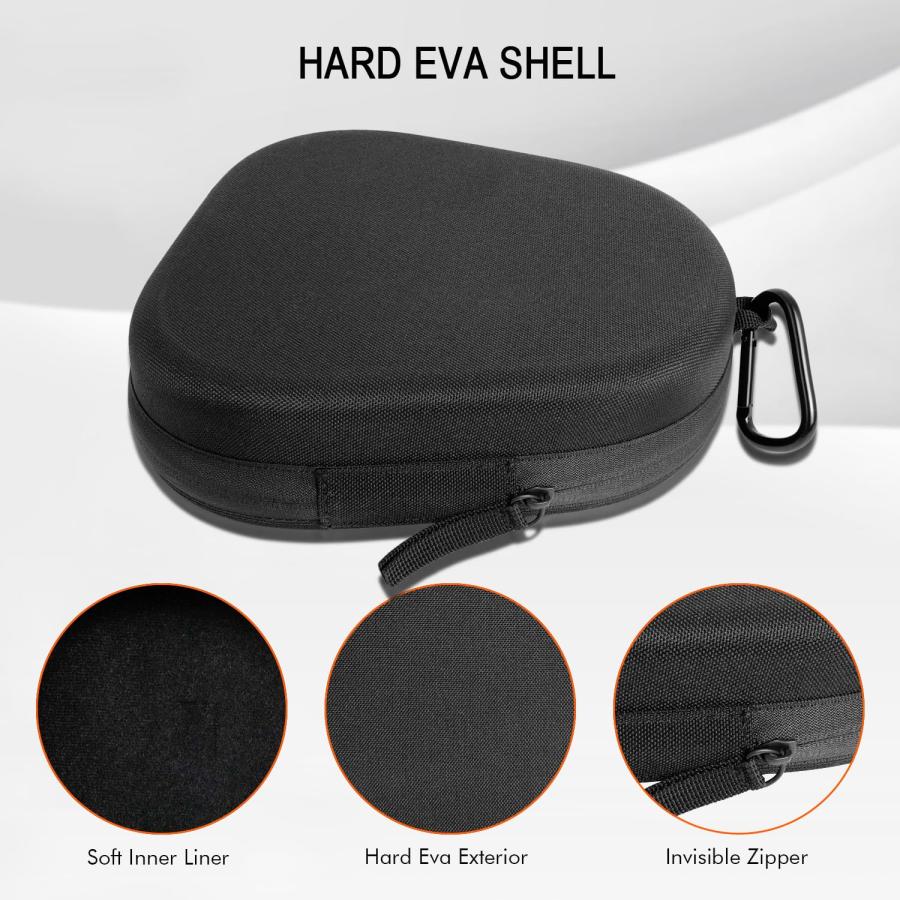 購入の正規品 GEVO Headphones Hard Case for Sony WH1000XM5， WH1000XM4， WH1000XM3， WH-CH720N， WHCH710N， WH-CH520， MDR-1A， MDR-1R Headphones， Travel Carrying Bag， Sto