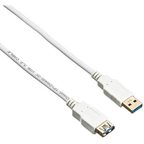 品質保証 エレコム USBケーブル 延長 USB3.0 ランキング2022 USB A オス メス to 1.5m USB3-E15WH スタンダード ホワイト