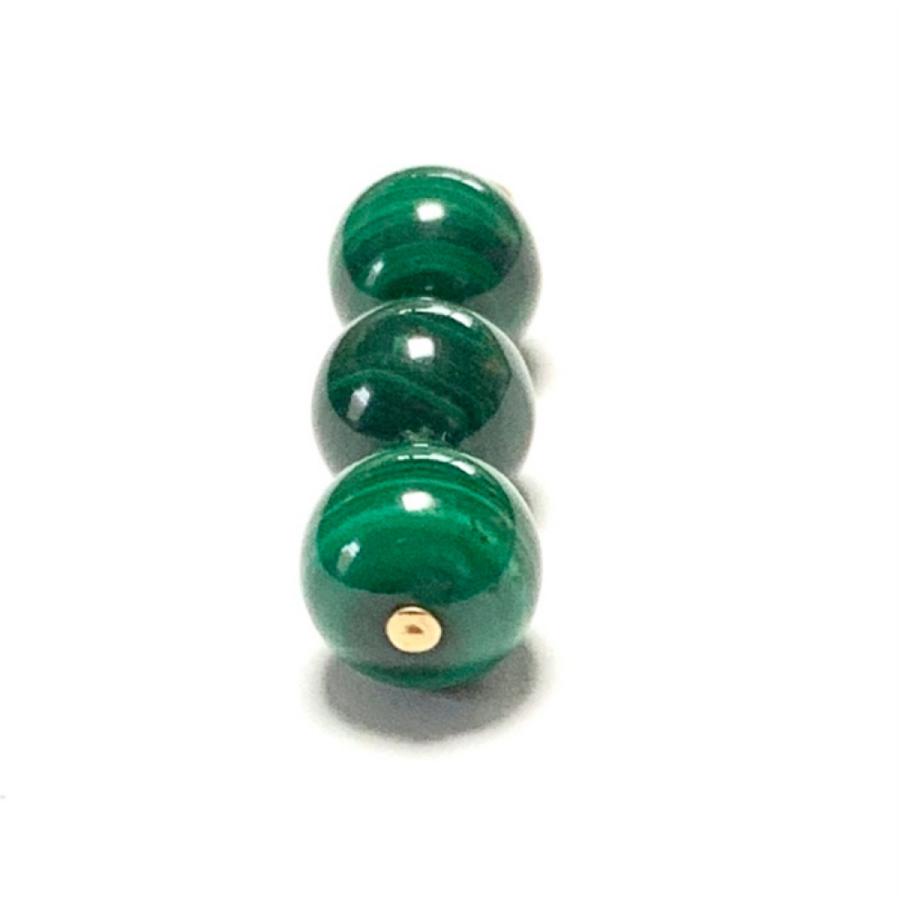 k18ネックレストップ マラカイト　孔雀石 Amazon | [Rta varuna] 【Rvaru】 K18トップ マラカイト (M) 14