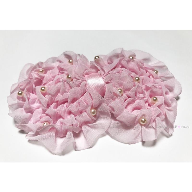 バレエ ヘアアクセサリー パール付きリボンバレッタ 子供 女の子 キッズ ヘッドドレス フォーマル 結婚式 髪かざり Ha004 Rvery アールベリー 通販 Yahoo ショッピング