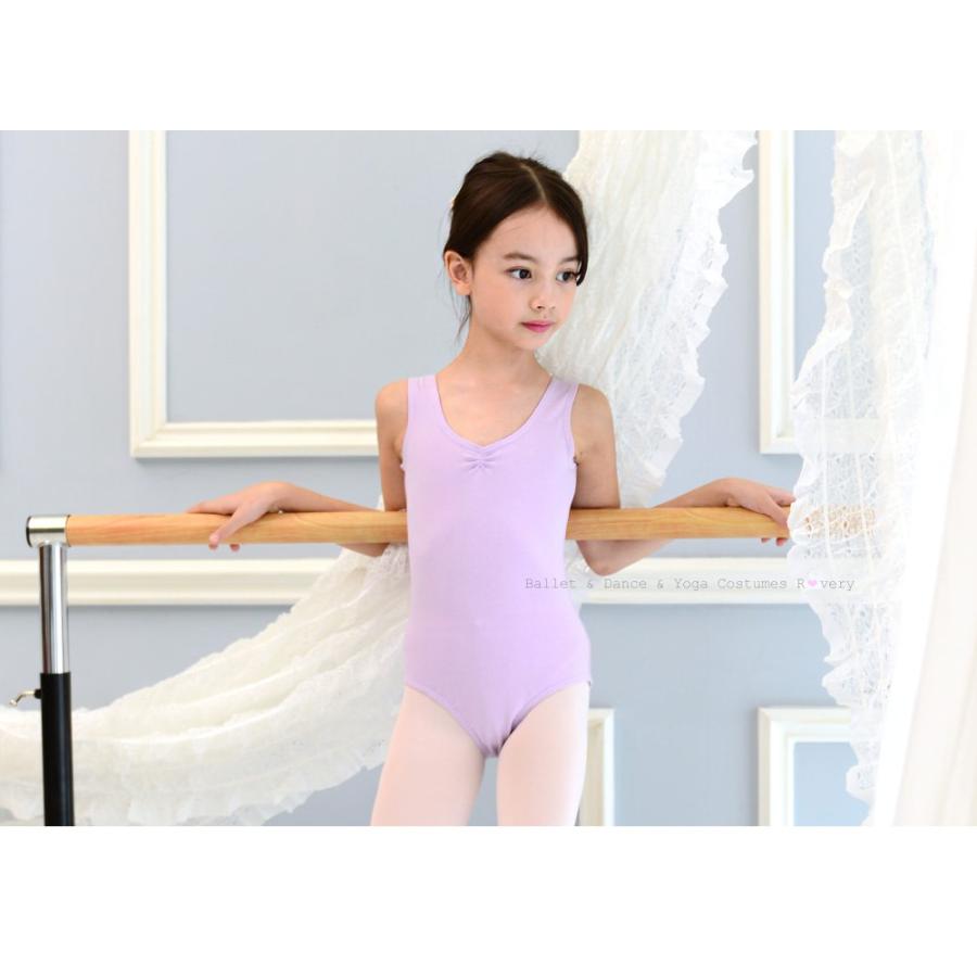 【セール 2800円→1600円】バレエ レオタード 子供【タンクトップ】スカートなし シンプル キッズ ジュニア バレエ用品 発表会 衣装 レッスン着 |  | 02