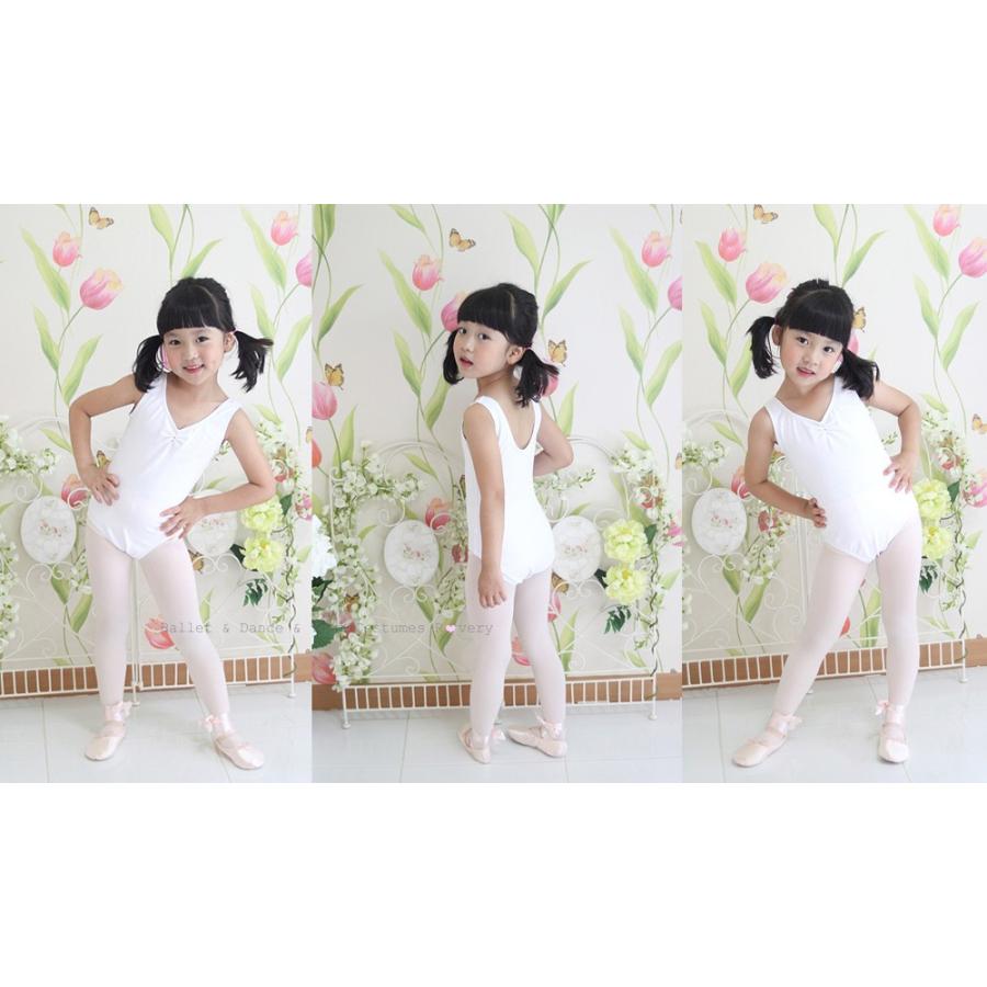 【セール 2800円→1600円】バレエ レオタード 子供【タンクトップ】スカートなし シンプル キッズ ジュニア バレエ用品 発表会 衣装 レッスン着 |  | 06