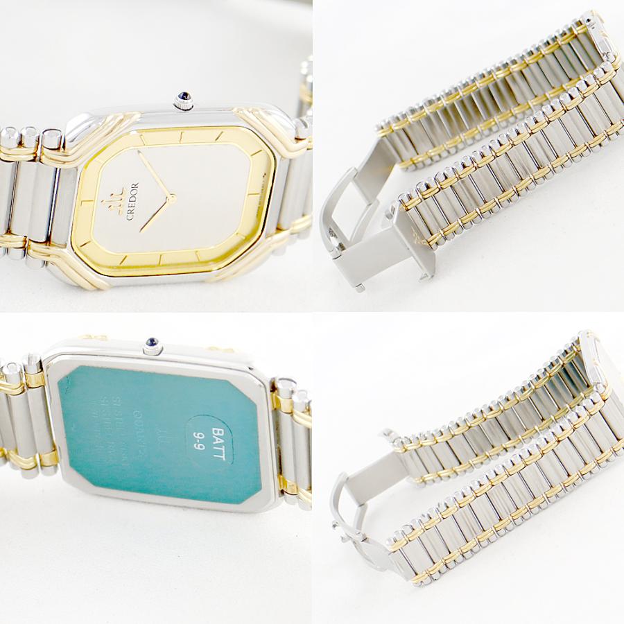 CREDOR 電池交換済 SEIKO セイコー クレドール 2F70-5480 スクエア