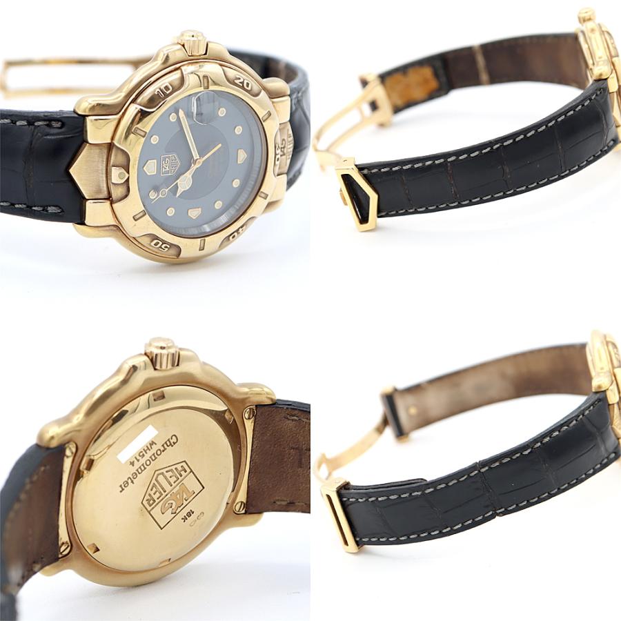 TAG HEUER（タグ・ホイヤー） 6000シリーズ WH514 デイト グレー K18YG