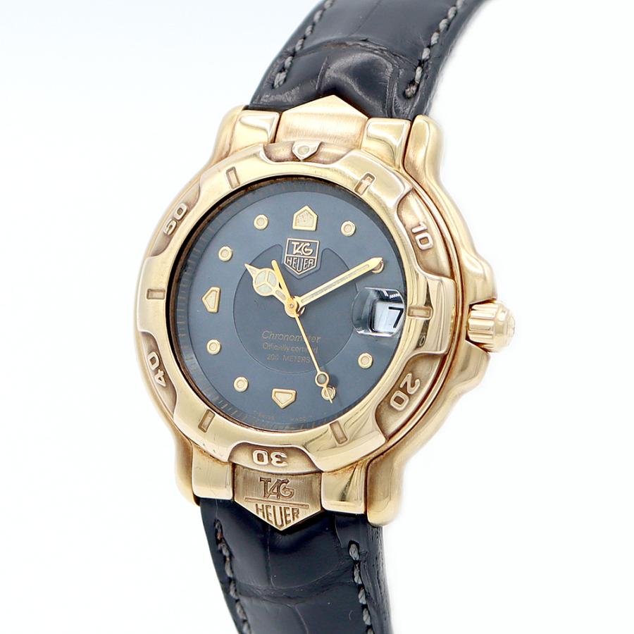 TAG HEUER（タグ・ホイヤー） 6000シリーズ WH514 デイト グレー K18YG