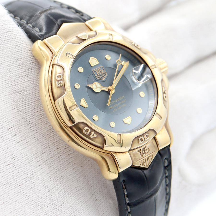 TAG HEUER（タグ・ホイヤー） 6000シリーズ WH514 デイト グレー K18YG