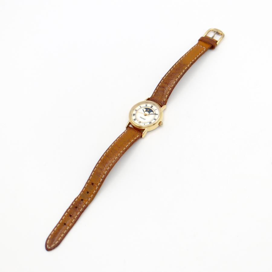 TISSOT（ティソ） ムーンフェイズ デイト 30m防水 白 ホワイト SS YGP